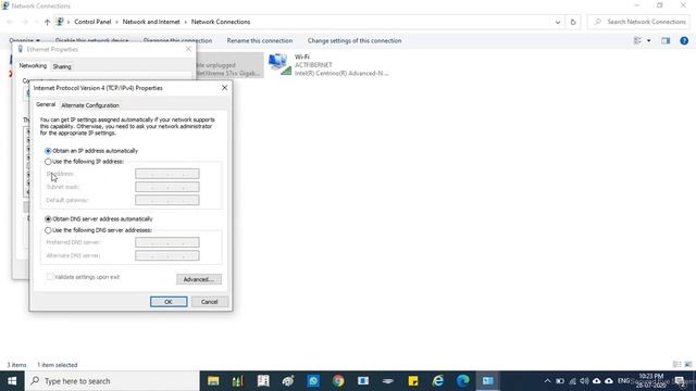 How to change IP address in Windows 10&7 смотреть онлайн