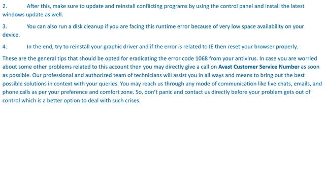 How To Resolve Windows Error 1068 In Avast Antivirus смотреть онлайн