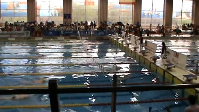 1ª parte. J.Rubén 1.500m Libre XXX Campeonato de España infantil de invierno смотреть онлайн