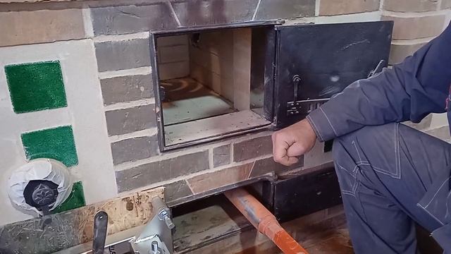 Газовая горелка под казан на 32 кВт, адаптация печи для установки горелки, алмазное бурение 2021 смотреть онлайн