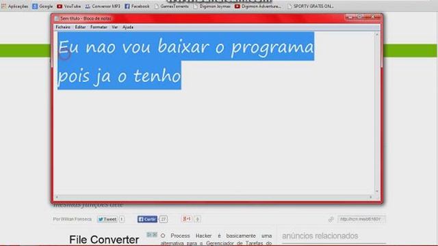Como fazer download e trabalhar com Process Hacker 2 смотреть онлайн