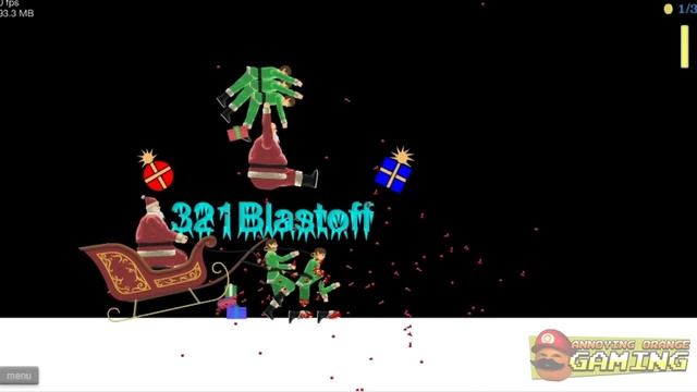Midget Apple - Happy Wheels: Santa Salad! смотреть онлайн