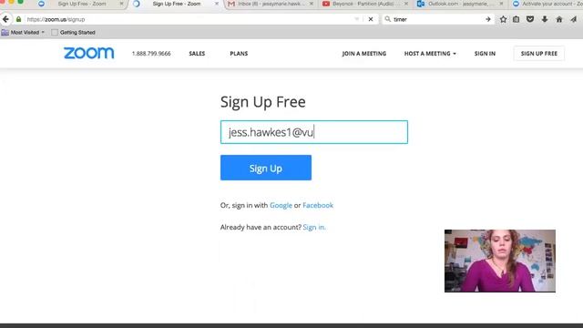 ITS with Jess - Victoria University - Signing up to Zoom смотреть онлайн
