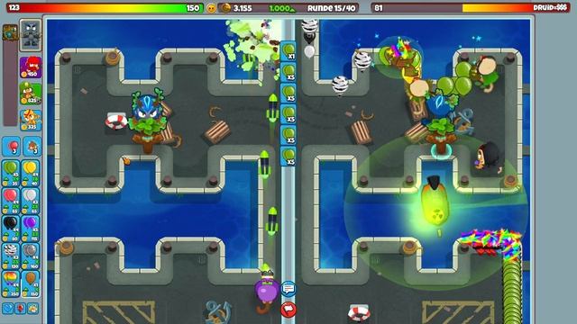 Bloons Towerdefense 6 battles 2, Android, iPhone - deutsch смотреть онлайн