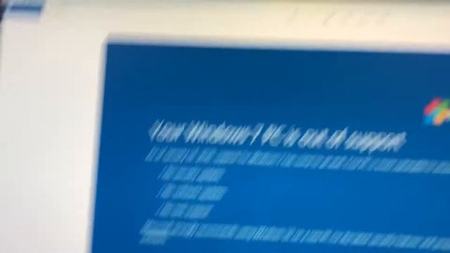 Windows 7 is out of support, you need install Windows 10 your PC смотреть онлайн