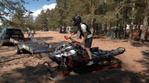 НА СНЕГОХОДЕ ПО ВОДЕ! ДЕЛАЕМ ЖЕСТЬ!!!