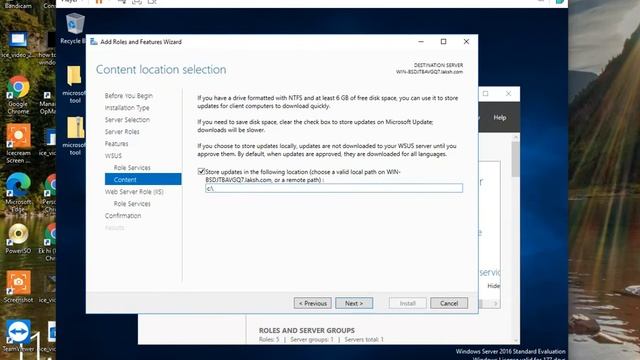 how to configure Wsus server in windowns server2016 смотреть онлайн