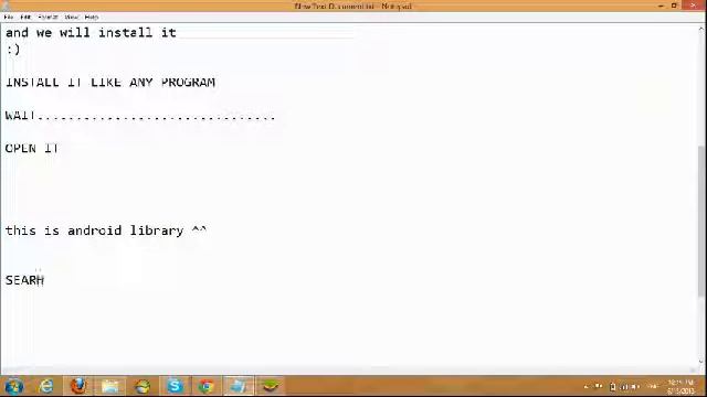 Install android library On windows смотреть онлайн