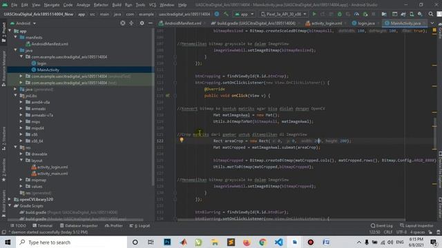 Membuat Aplikasi OpenCV Pengelolaan Citra Digital--Projek UAS - Aris Sugiantoro -- 1895114004 смотреть онлайн