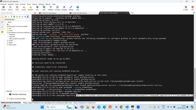 How to Monitor MongoDB with Prometheus and Grafana | Install MongoDB Exporter on Prometheus смотреть онлайн