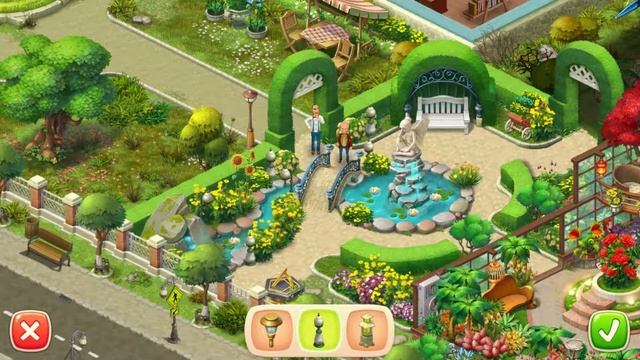 HOMESCAPES - Story Walkthrough - Gameplay Part #14 - Garden - Day 6 (iOS, Android) смотреть онлайн