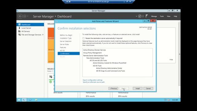 Active Directory Installation смотреть онлайн