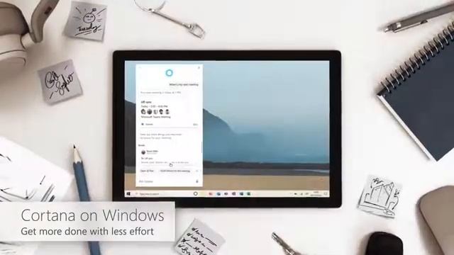 Cortana gets a male voice and Outlook for iOS integration смотреть онлайн