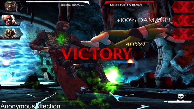 Mortal Kombat X (iOS) - Vampiress Mileena Challenge - Battles 3&4 (Hard Difficulty) смотреть онлайн