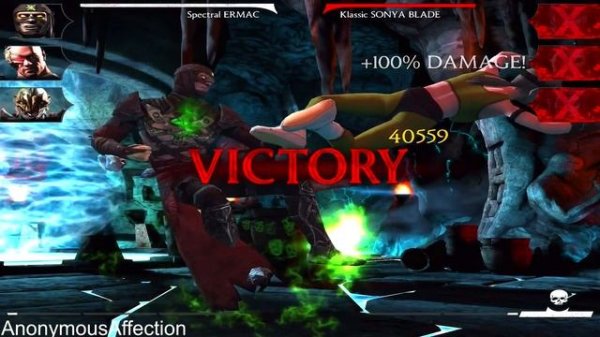 Mortal Kombat X (iOS) - Vampiress Mileena Challenge - Battles 3&4 (Hard Difficulty)