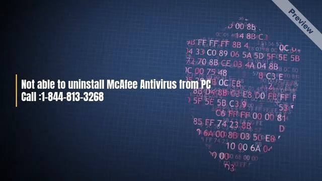 Not able to uninstall McAfee Antivirus from PC || U.S.A. Toll Free Number :- 1-844-813-3268 смотреть онлайн