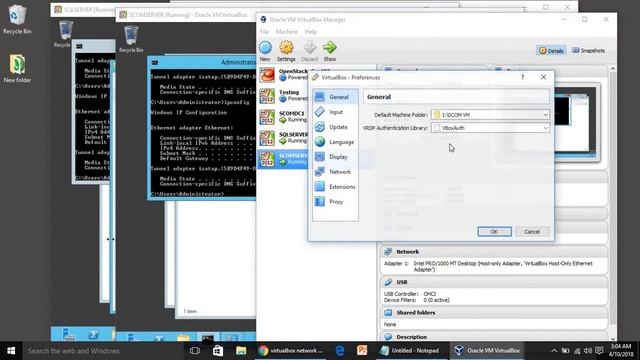 SCOM Quick Lab Setup Part 3 Network Configuration смотреть онлайн