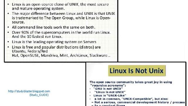 UNIX vs LINUX смотреть онлайн