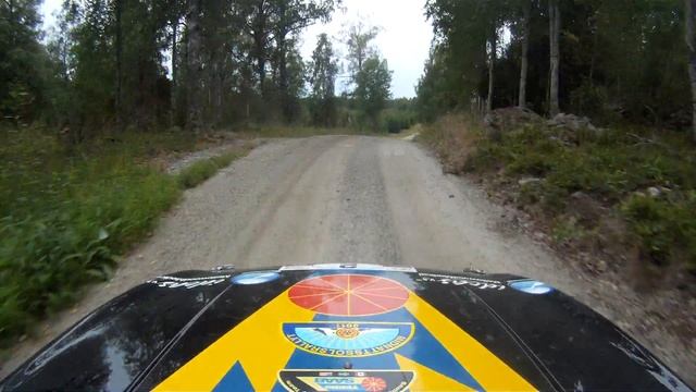 Last stage of today Midnattssolsrallyt Saab 99 Turbo CC смотреть онлайн