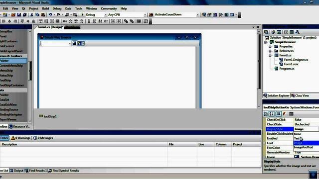 How to develop a simple C#.NET based web browser application|C#.NET Programming смотреть онлайн