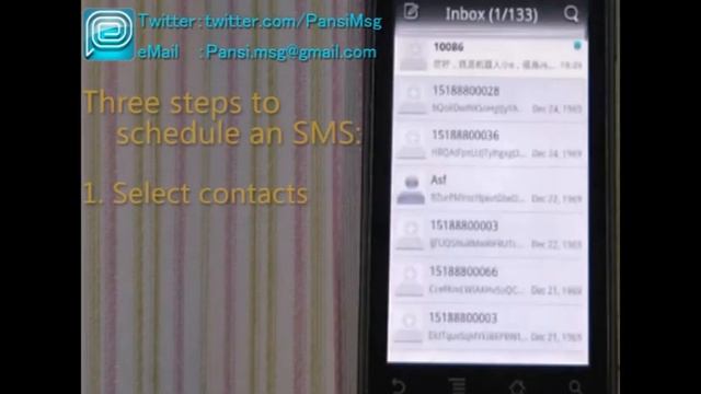 Pansi Messaging-FASTEST SMS application ever on Android смотреть онлайн