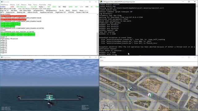 Flying A Quadcopter With Flight Gear, MAVProxy, And Ardupilot Mission Planner On A MacBook Pro 16