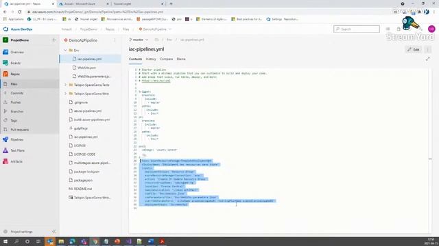Pipeline as code avec Azure Pipelines & Azure Defender смотреть онлайн