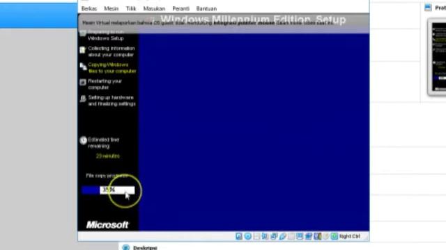 Tutorial Cara Menginstal Windows ME di Virtual Box смотреть онлайн