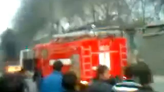 Машина Горит в Центре Душанбе смотреть онлайн