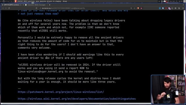 Linux Kernel Kicked Out These Legacy WiFi Drivers смотреть онлайн