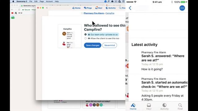 Basecamp 3 Mobile App Introduction смотреть онлайн