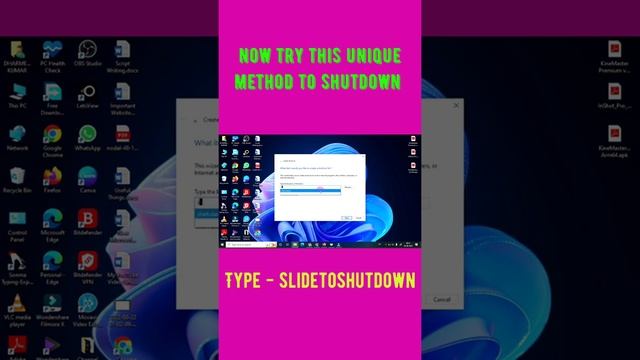 Unique way to shutdown pc : I bet you don't know смотреть онлайн