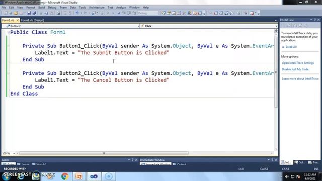 Button & Label Controls|.Net Programming|3340704|Mrs.Kinjal Mistry смотреть онлайн