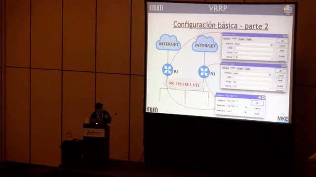 Alta Disponibilidad con VRRP y Sincronización de configuraciones смотреть онлайн
