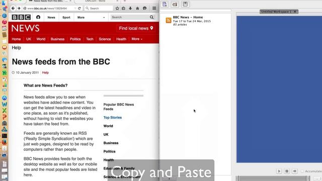 Adding RSS Feeds to COSMOS Desktop смотреть онлайн