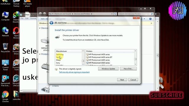 How to install printer with computer || Printer Ko computer se kaise connect kare new 2019 смотреть онлайн