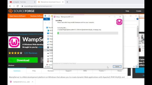 Setup a LOCAL SERVER IN WINDOWS | INSTALL WAMP SERVER IN WINDOWS смотреть онлайн