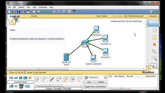 Configuracion Port-Security - Deshabilitar y habilitar de puerto del switch (PARTE 2) смотреть онлайн