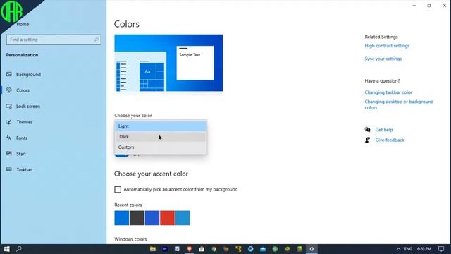 How To Enable Dark Mode in Windows 10 easy смотреть онлайн
