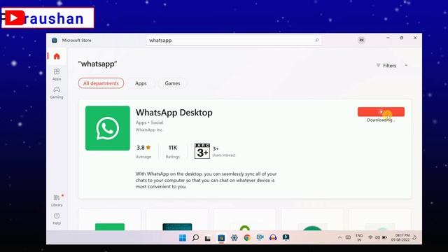 Laptop me Whatsapp Download kaise kare | How to download whatsapp in laptop | Windows | in hindi смотреть онлайн