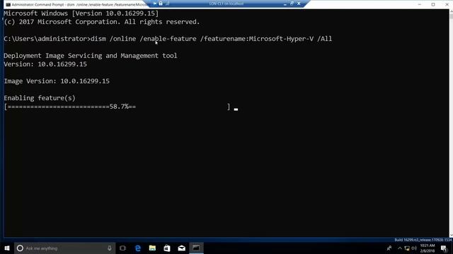 70 698 Installing and Configuring Windows 10 Exercise 4 4 Installing Hyper V смотреть онлайн