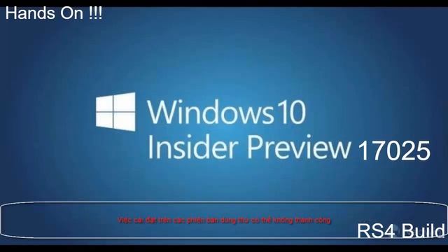 Thông tin về SDK Windows 10 RS4 build 17025 смотреть онлайн