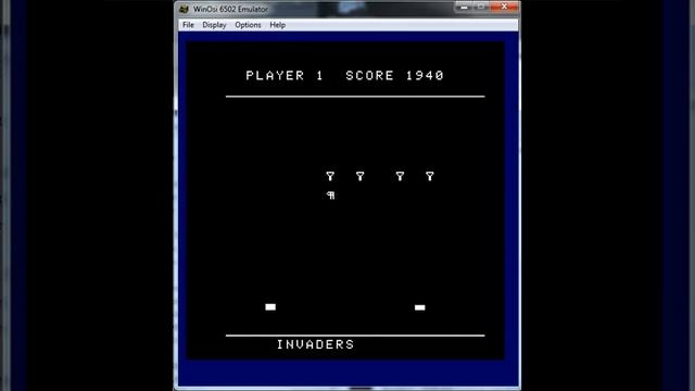 Invaders - Ohio Scientific Challenger C1P - emulador WinOsi 1.3 - testeado Windows 7 x64 смотреть онлайн