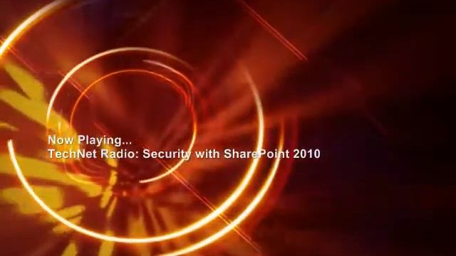TechNet Radio Security with SharePoint 2010 смотреть онлайн