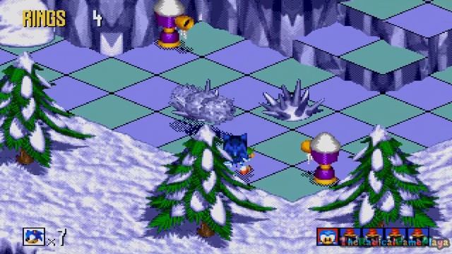Sonic 3D Blast (Genesis) Complete Walkthrough смотреть онлайн