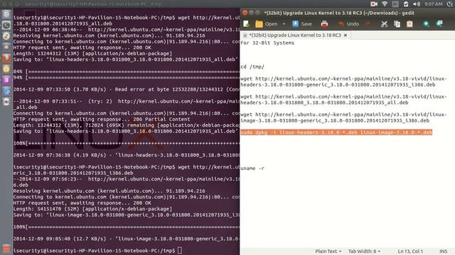 شرح /Update Ubuntu Kernel 3.16 смотреть онлайн