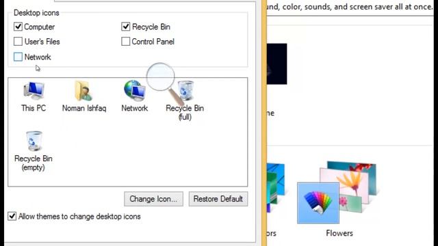 Adding Computer icon to windows 8 Desktop смотреть онлайн