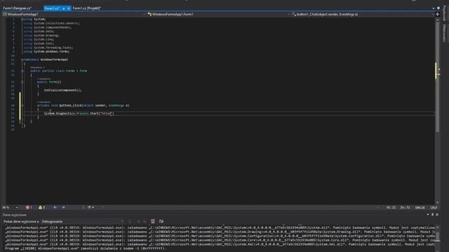 URL Button - Windows Forms смотреть онлайн