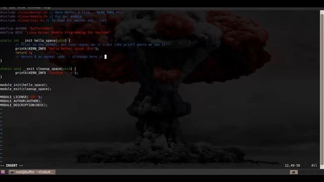 Basic Kernel Module Programming смотреть онлайн