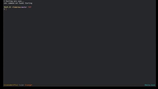 Remaining Rusty - Rust programming with vim, tmux, cargo. смотреть онлайн